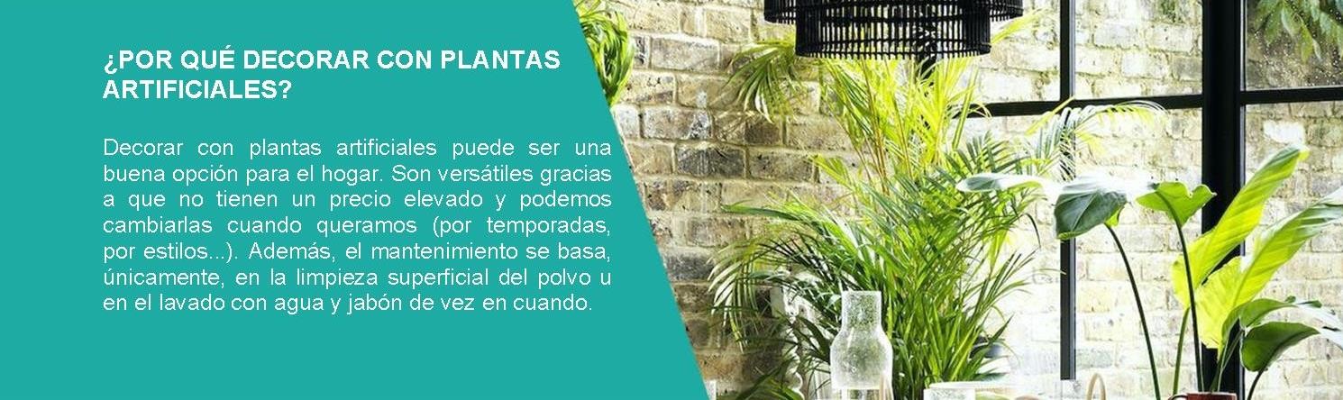 plantas artificiales jardines verticales